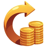 Online Casino Cashback Bonus Icon